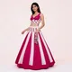 Pink And White__RAJSHREE CREATION