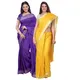 French Violet & Yellow__OmenSilks