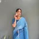 Sky Blue__Vrunda Creation