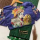PURPLE BOUSE WITH GREEN SAREE__WOMENIA FASHION 
