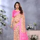 Pink::Beige__Anand Saree
