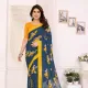 Dark Blue::Yellow__Anand Saree