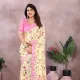Pink::Cream__Anand Saree