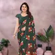Dark Green::Red__Anand Saree