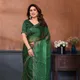 DARK GREEN__Anand Saree