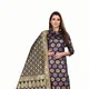 Dark Blue::Gold::Black__Anand Saree