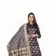 Dark Blue::Gold__Anand Saree