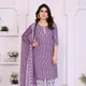 Purple-White__Anand Saree