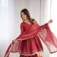 red __Riddhi Fab