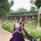 purple __Riddhi Fab