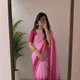 Baby Pink with Rani Pink Contrast