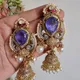Gold,Purple__Bawri Banjari