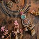 Silver,Gold,Pink,Green__Bawri Banjari