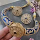 Gold,Blue__Bawri Banjari