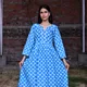 sky blue__Shree Balaji Maxi
