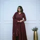 Marron__Libas Kurta
