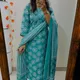 Blue__Style Kurta - Anisha Creation