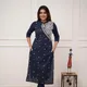 Dark Blue__Libas Kurta