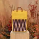 YELLOW BROWN IKAT__Pitara Unboxcreativity