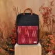 BLACK MAROON IKAT__Pitara Unboxcreativity