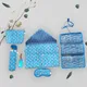 BLUE SMALL BOOTA__Pitara Unboxcreativity