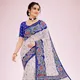 Off White and Blue__T.J. SAREES