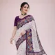Off White and Magenta__T.J. SAREES