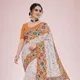 Off White and Yellow__T.J. SAREES