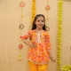 Orange__Ethnic Almirah