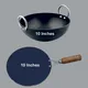 Set (10" & 10") (Black)__Veer enterprises