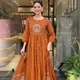 Orange__Kalki Kurti