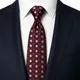 Burgundy / Red / White / Silver__CALIXTO