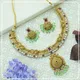 Ruby and Green__BHARGAV ARTS