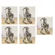 Silver Set Of 5 Pieces__International Gift