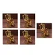 Golden Set Of 5 Pieces__International Gift