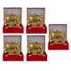 Golden Set Of 5 Pieces__International Gift