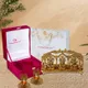 Gold With 2 LG Diya__International Gift