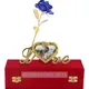 Blue Rose With Photo Frame Stand__International Gift
