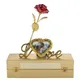Red Rose With Photo Frame Stand__International Gift