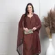 Chocolate Brown__SA CHIKAN ARTS
