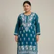 Peacock Blue__SA CHIKAN ARTS