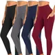 4 Packs-black/Gray/Navy/Wine__Saffora