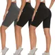 Black & Dark Grey Shorts__Saffora