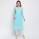 Sky Blue__ Indiankala4u