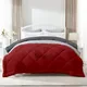 Burgundy & Dark Grey__Sleepino