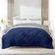 Navy Blue & Silver__Sleepino