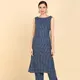 Blue white striped__Eskort Creations