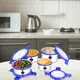 Set of 4 Pcs, 9 cm, 11 cm, 12.5 cm & 13 cm Dial, 300 ml, 500 ml, 700 ml & 900 ml__inKitch