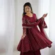 MAROON__YOYO FASHION INDIA PVT LTD