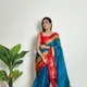 Blue & Red__Lakshmi Creation